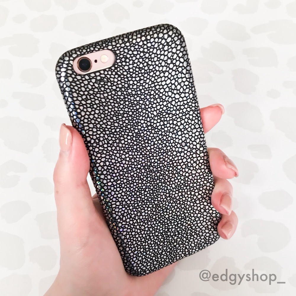 Textured Holographic iPhone Case